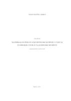 Materijalno poslovanje hotelske kuhinje i utjecaj pandemije COVID-19 na kuhinjske budžete