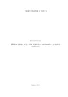 prikaz prve stranice dokumenta Financijska analiza poduzeća BIOVITALIS d.o.o.