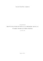 prikaz prve stranice dokumenta Društveno poduzetništvo na primjeru doma za starije osobe Kantrida Rijeka