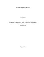 prikaz prve stranice dokumenta Profiti i gubitci na financijskim tržištima
