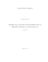 prikaz prve stranice dokumenta Distribucija lako pokvarljivih proizvoda na primjeru poduzeća La-vor trade d. o. o.