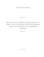 prikaz prve stranice dokumenta Pregled i analiza čimbenika distrakcije vozača i njihov utjecaj na sigurnost cestovnog prometa s osvrtom na Policijsku upravu primorsko-goransku