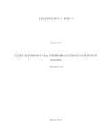 prikaz prve stranice dokumenta Utjecaj psihosocijalnih rizika i stresa na radnom mjestu